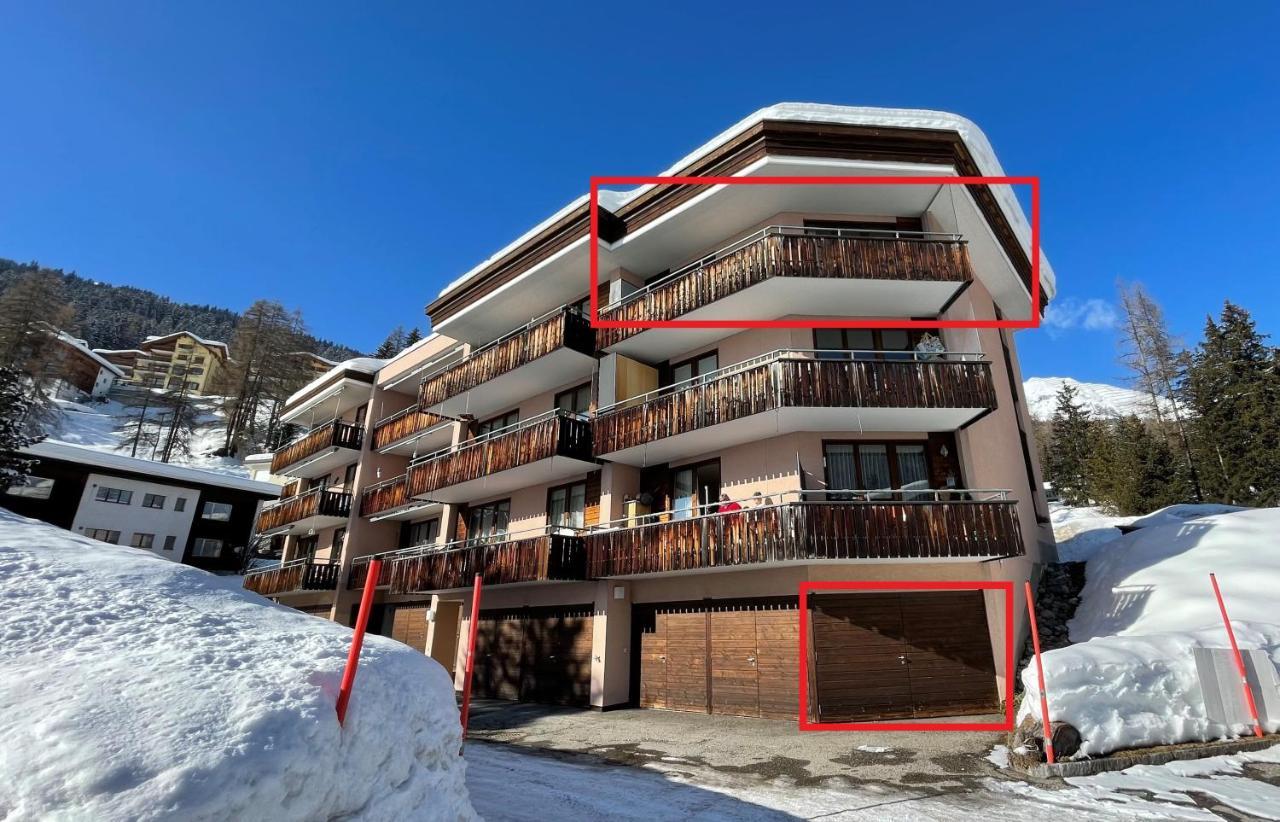 Ferienwohnung Alberti 5 Davos Exterior foto