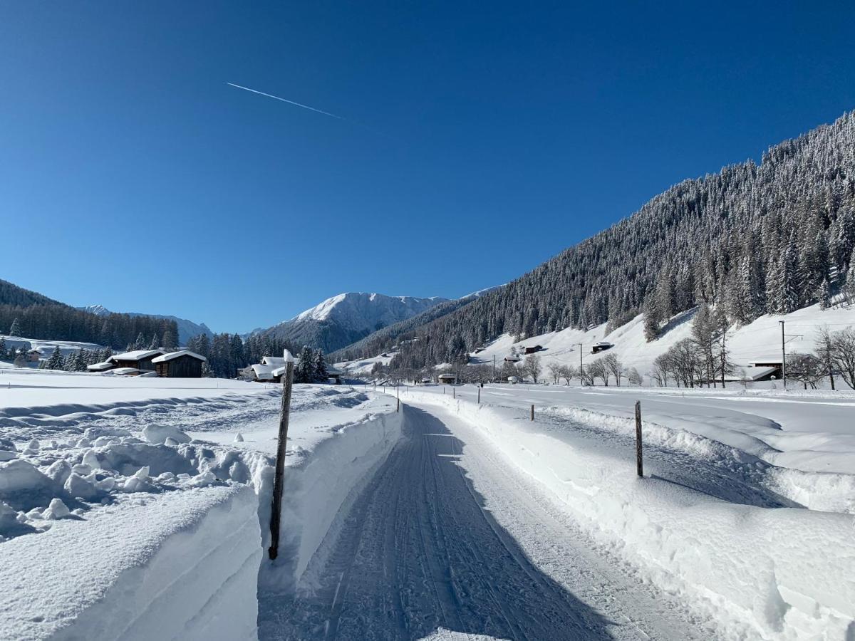 Ferienwohnung Alberti 5 Davos Exterior foto