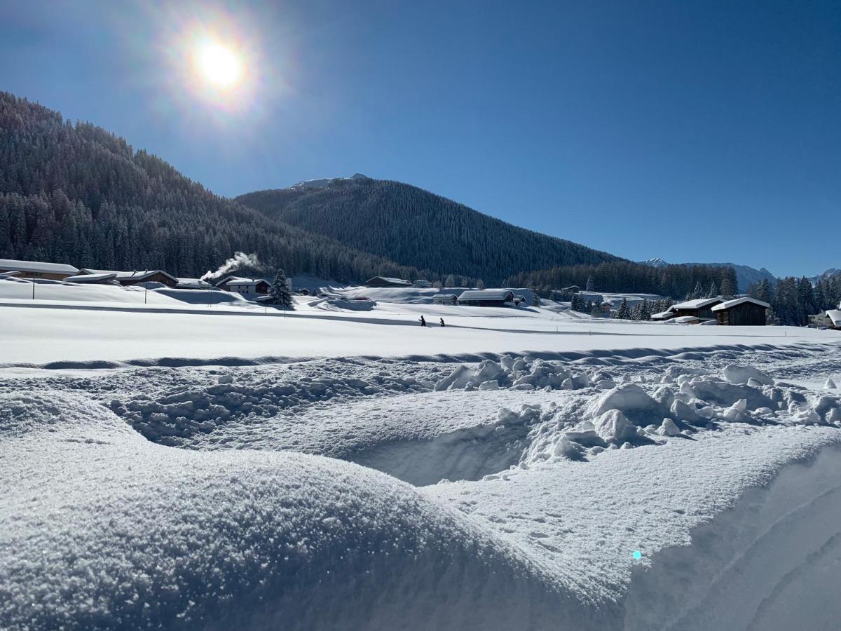 Ferienwohnung Alberti 5 Davos Exterior foto