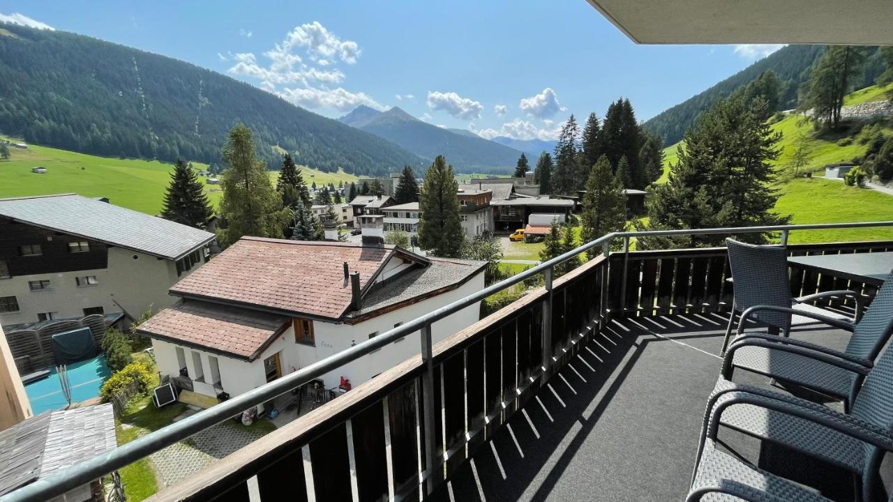 Ferienwohnung Alberti 5 Davos Exterior foto