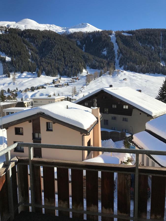 Ferienwohnung Alberti 5 Davos Exterior foto